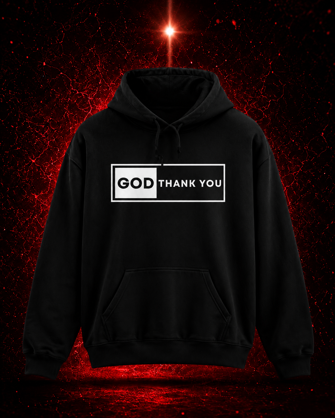 GOD THANK YOU Signature Hoodie