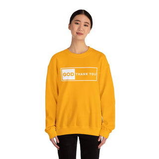 God Thank you Unisex Crewneck Sweatshirt