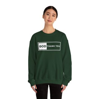 God Thank you Unisex Crewneck Sweatshirt