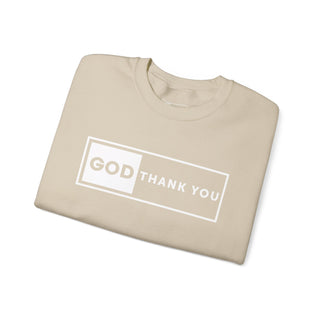 God Thank you Unisex Crewneck Sweatshirt