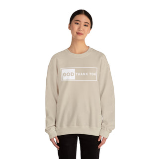 God Thank you Unisex Crewneck Sweatshirt