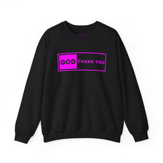 GOD Thank you Unisex Crewneck Sweatshirt