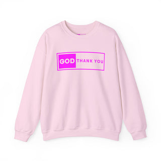 GOD Thank you Unisex Crewneck Sweatshirt