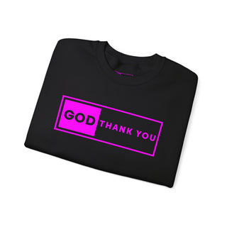 GOD Thank you Unisex Crewneck Sweatshirt