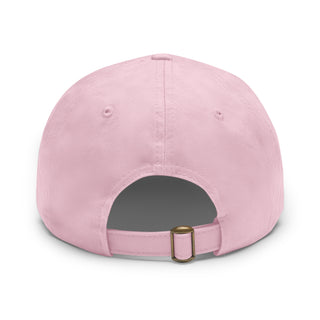 Dad Hat with Leather Patched