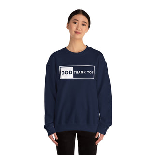 God Thank you Unisex Crewneck Sweatshirt