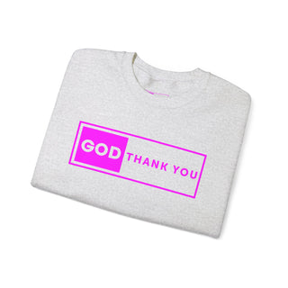 GOD Thank you Unisex Crewneck Sweatshirt