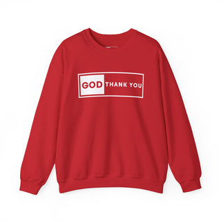 God Thank you Unisex Crewneck Sweatshirt