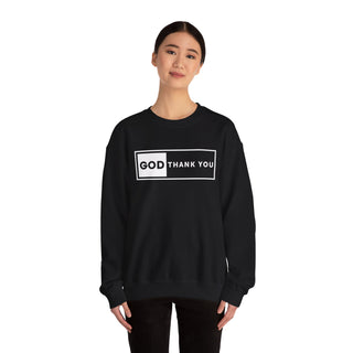 God Thank you Unisex Crewneck Sweatshirt