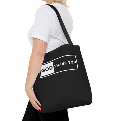 GOD Thank You Tote Bag (AOP)