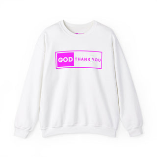 GOD Thank you Unisex Crewneck Sweatshirt