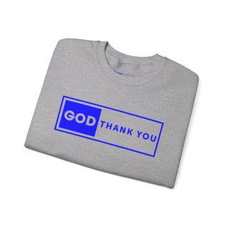 GOD Thank you Unisex Crewneck Sweatshirt