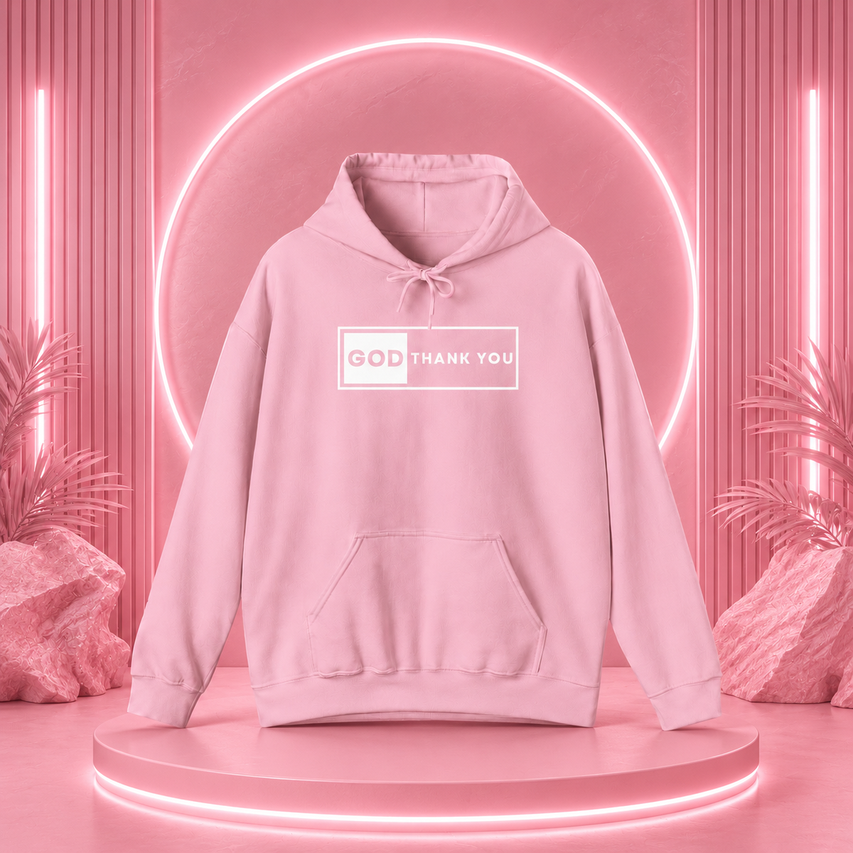 GOD THANK YOU Signature Hoodie