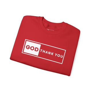 God Thank you Unisex Crewneck Sweatshirt