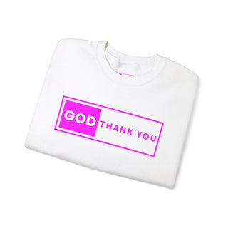 GOD Thank you Unisex Crewneck Sweatshirt