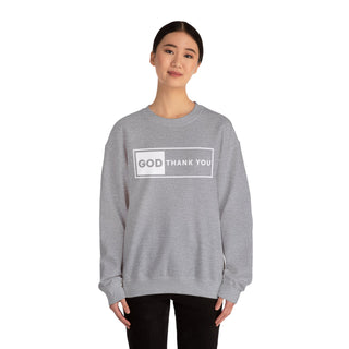 God Thank you Unisex Crewneck Sweatshirt