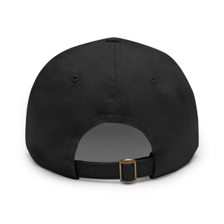 Dad Hat with Leather Patched