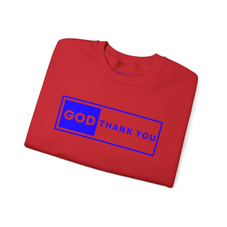 GOD Thank you Unisex Crewneck Sweatshirt