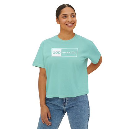 GOD Thank You Boxy Tee