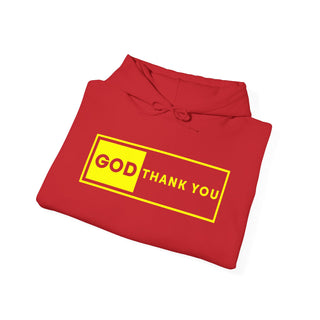 God Thank you Unisex Hooded Sweatshirt