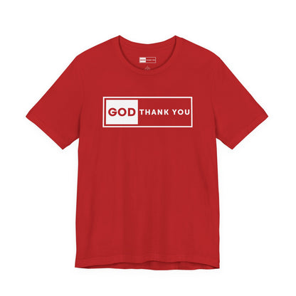 GOD Thank You Signature Tee