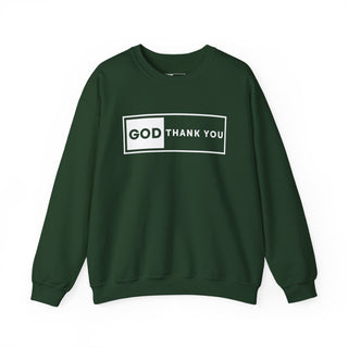 God Thank you Unisex Crewneck Sweatshirt