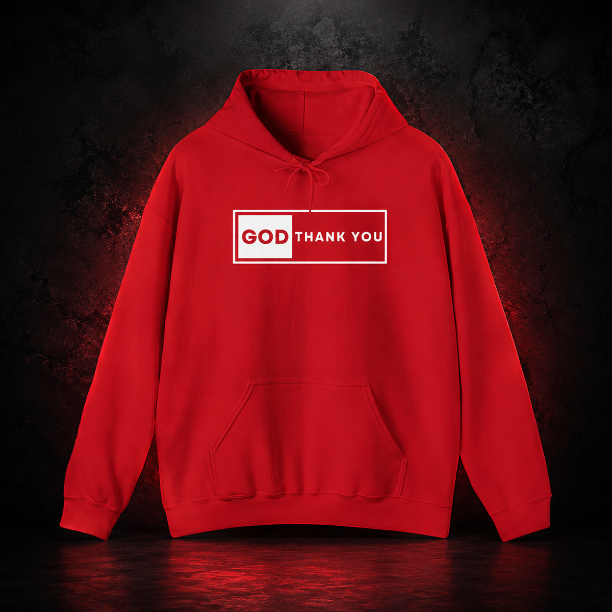 GOD THANK YOU Signature Hoodie