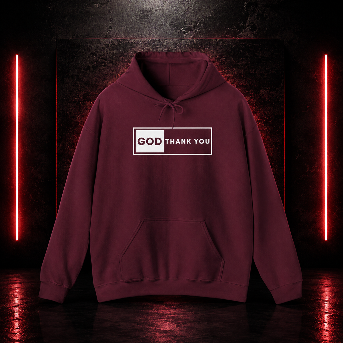 GOD THANK YOU Signature Hoodie