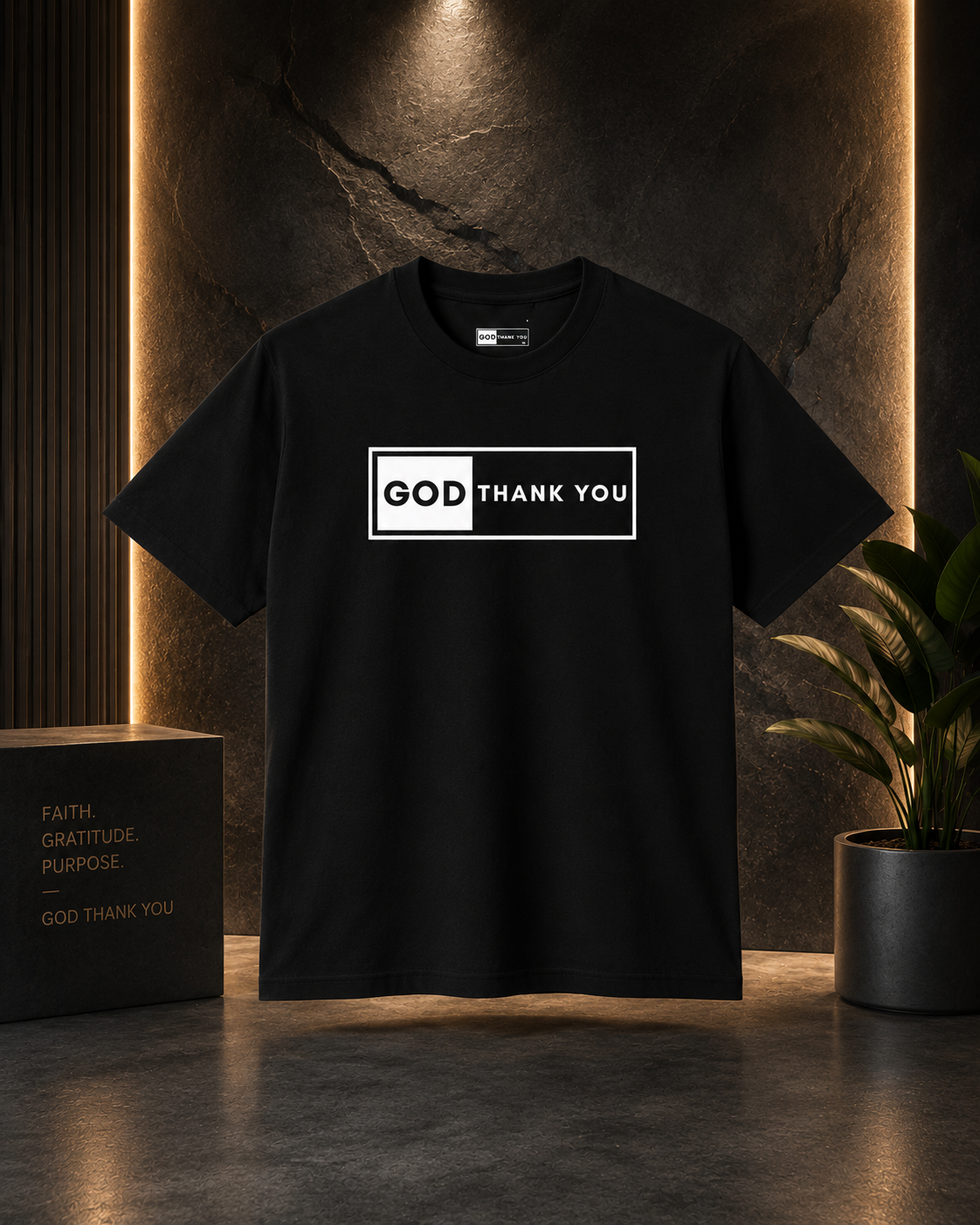 GOD Thank You Signature Tee